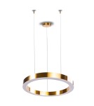 Pendant lamps circles - Step into Design CIRCLE 60 Brushed Nickel Pendant Lamp ST-8848-60 NICKEL - product 12