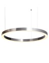 Step into Design Lampa wisząca CIRCLE 80 LED nikiel szczotkowany 80cm (ST-8848-80 NICKEL)