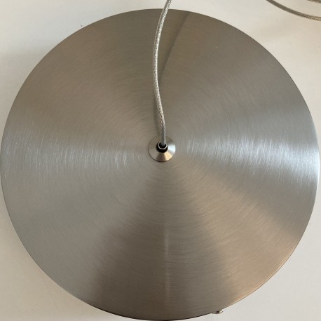 Step into Design Lampa wisząca CIRCLE 80 LED nikiel szczotkowany 80cm (ST-8848-80 NICKEL)
