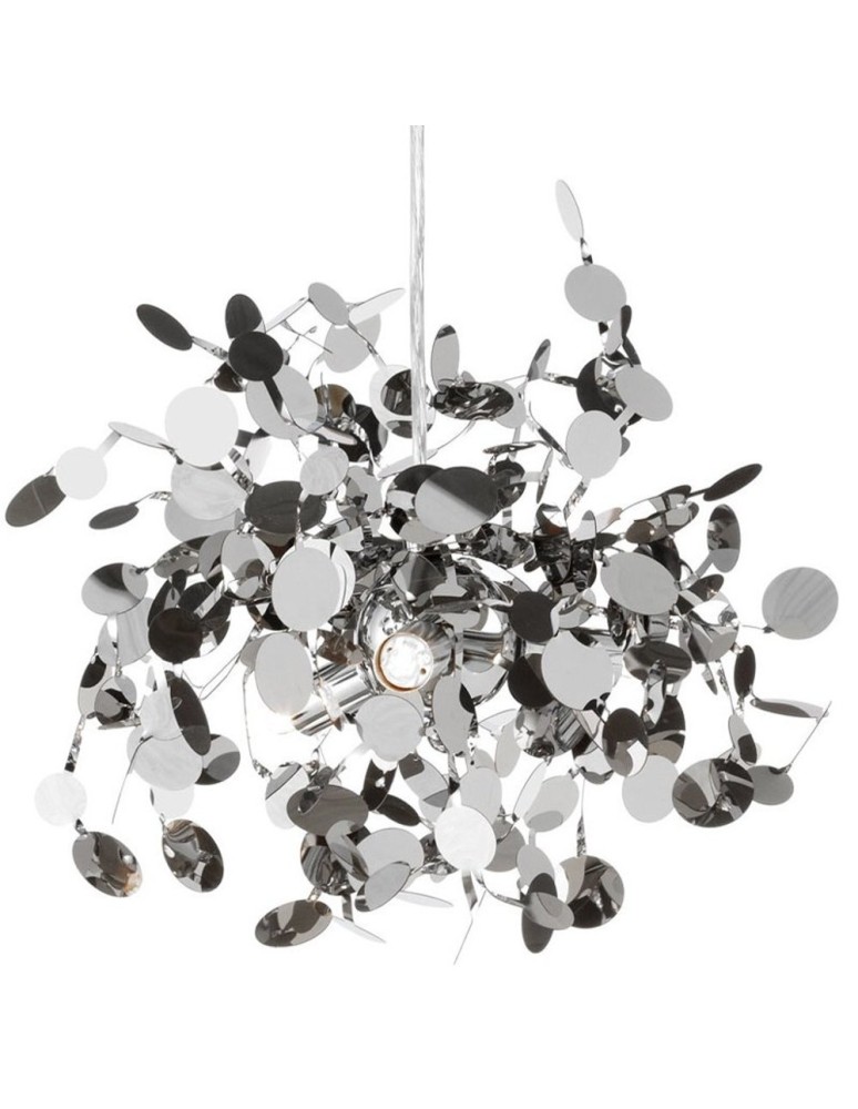 Pendant lamps - MONETTI ST-1675 CHROME chrome 40 cm 5W G9 pendant lamp - product kolory-swiatla.pl 1