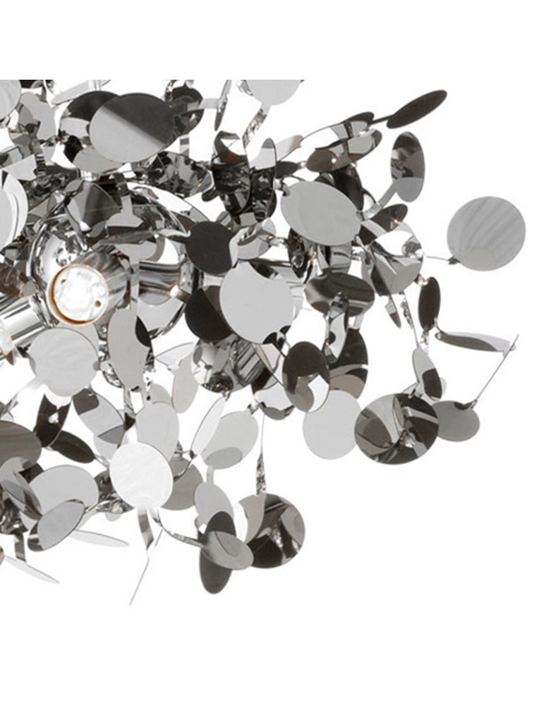 Pendant lamps - MONETTI ST-1675 CHROME chrome 40 cm 5W G9 pendant lamp - product kolory-swiatla.pl 2
