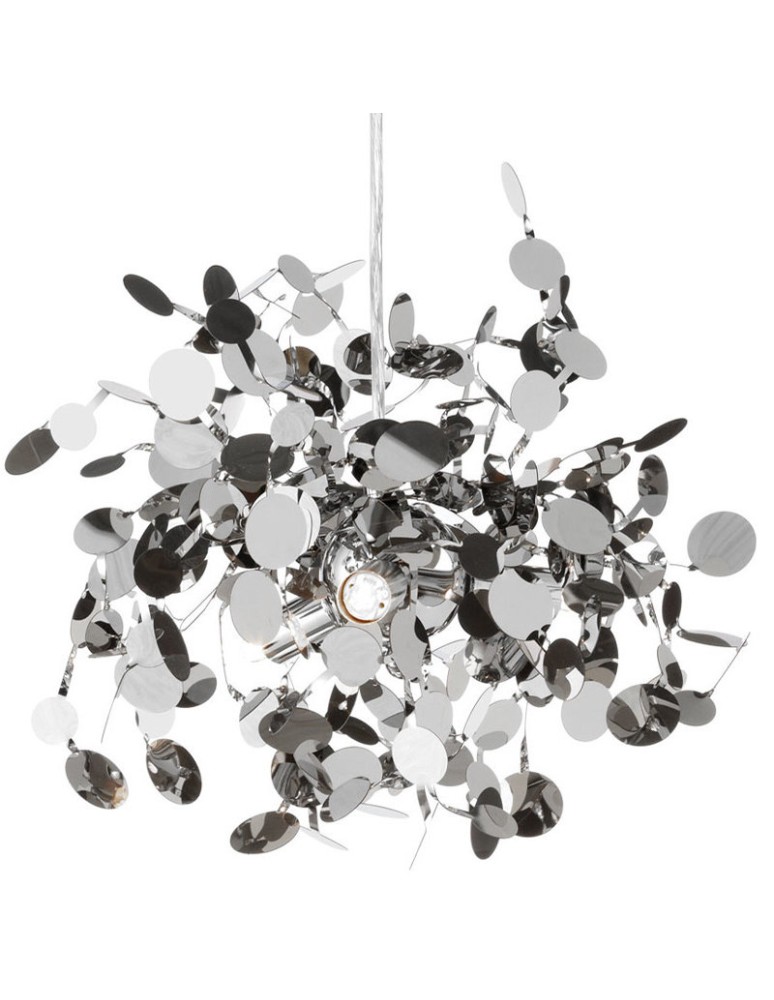 Pendant lamps - MONETTI ST-1675 CHROME chrome 40 cm 5W G9 pendant lamp - product kolory-swiatla.pl 3