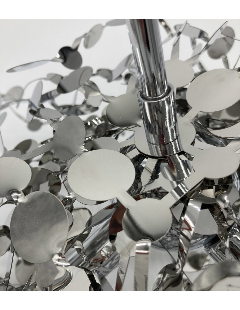 Pendant lamps - MONETTI ST-1675 CHROME chrome 40 cm 5W G9 pendant lamp - product kolory-swiatla.pl 4