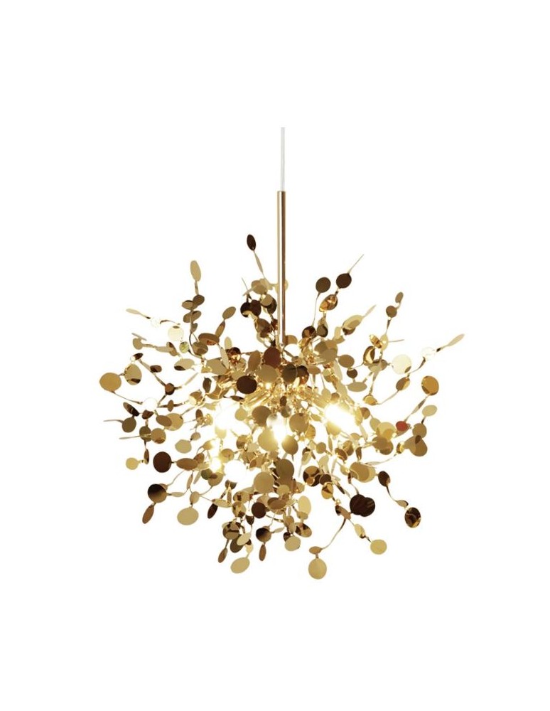 Pendant lamps - MONETTI ST-1675 CHROME chrome 40 cm 5W G9 pendant lamp - product kolory-swiatla.pl 9
