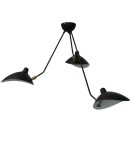 Pendant lamps - Step into Design CRANE-3P pendant lamp black (P8703) - product 1