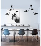 Pendant lamps - Step into Design CRANE-3P pendant lamp black (P8703) - product 2