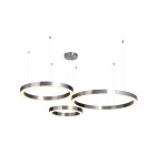 Pendant lamps circles - Step into Design CIRCLE 40+60+80 LED brass pendant lamp on 1 soffit (ST-8848-40+60+80 brass) - product 3