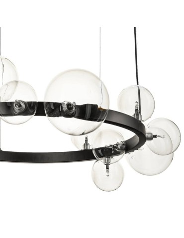 Step into Design Pendant lamp ORION black 85cm (XC111-850)