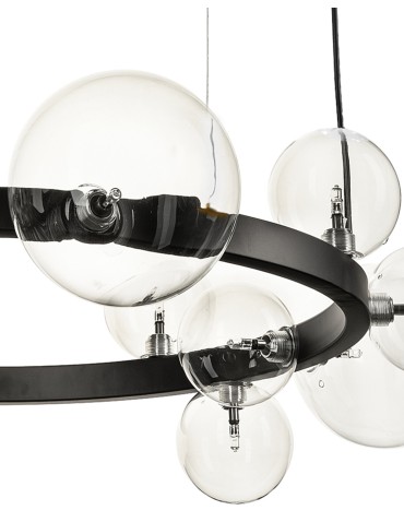 Step into Design Lampa wisząca ORION czarna 85cm  (XC111-850) - produkt 2