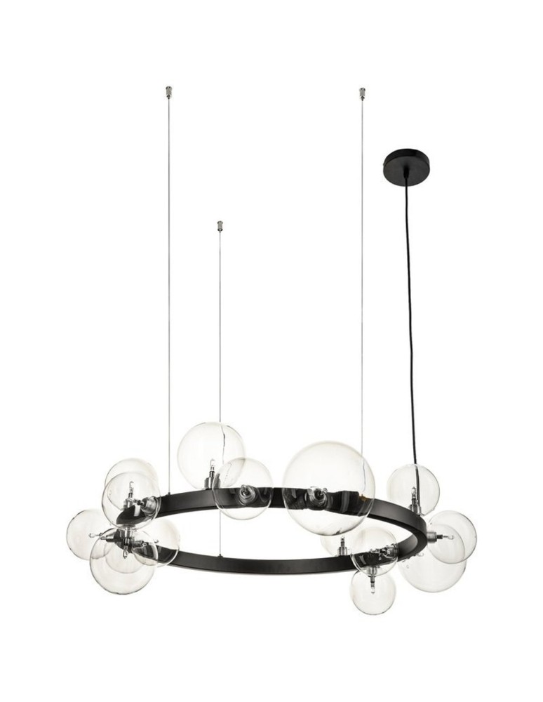 Designer pendant lamps - Step into Design Pendant lamp ORION black 85cm (XC111-850) - product kolory-swiatla.pl 3
