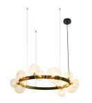 Designer pendant lamps - Step into Design Pendant lamp ORION black 85cm (XC111-850) - product 6