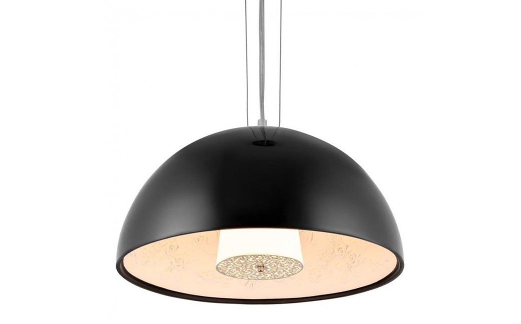 Step into Design Lampa wisząca FROZEN GARDEN czarna błyszcząca 40cm (ST-7049S black shiny)