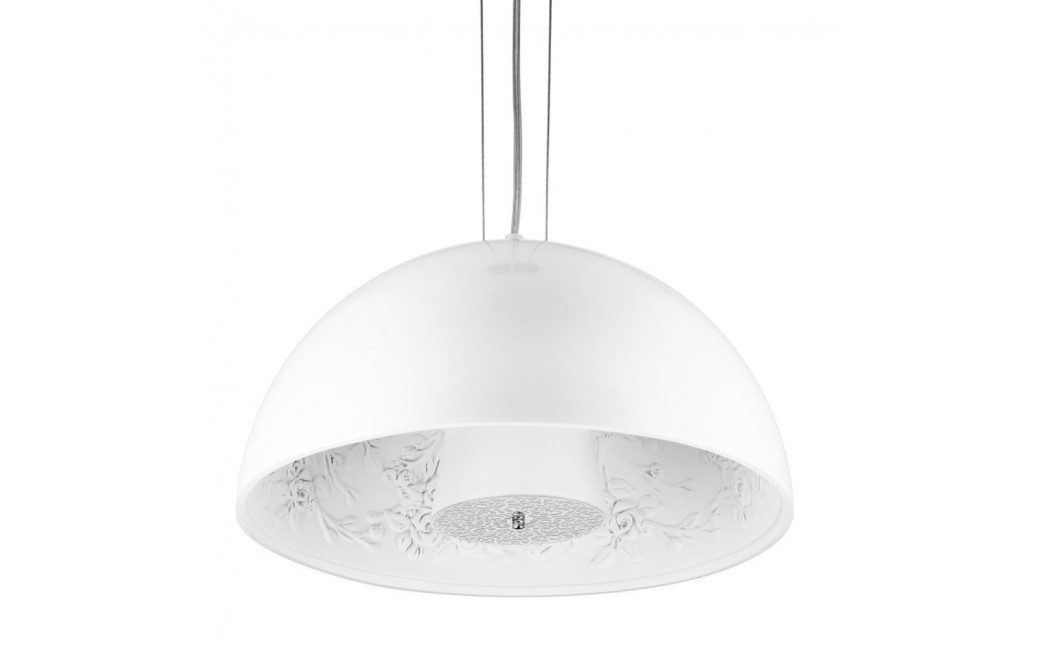 Step into Design Lampa wisząca FROZEN GARDEN biała błyszcząca 40cm (ST-7049S white shinny)