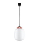 LED pendant lamps - Step into Design BOOM LED pendant lamp white copper 25cm (9969P/A white) - product 1