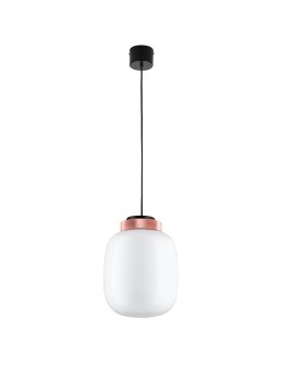 Step into Design Lampa wisząca BOOM LED biało miedziana 25cm  (9969P/A white)