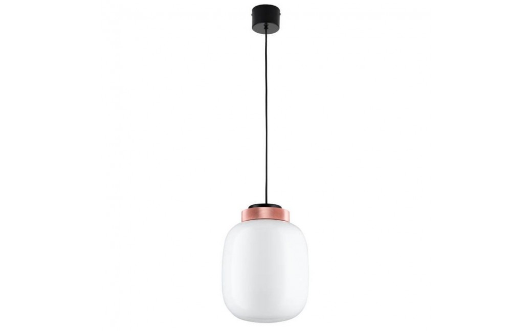 Step into Design Lampa wisząca BOOM LED biało miedziana 25cm (9969P/A white)