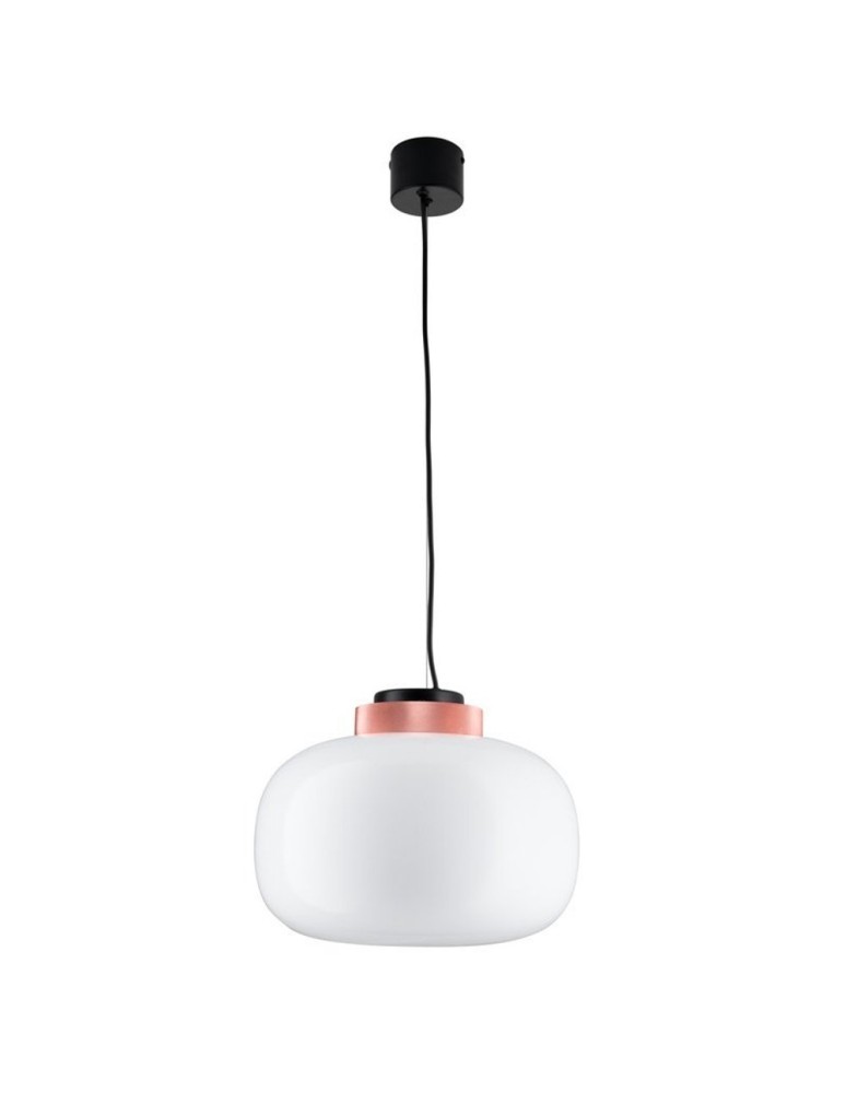 LED pendant lamps - Step into Design BOOM LED pendant lamp white copper 35cm (9969P/B white) - product kolory-swiatla.pl 1