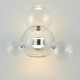 Step into Design Lampa ścienna BUBBLES -3+1W LED chrom 3000K (ST-0801W-3+1 chrome)