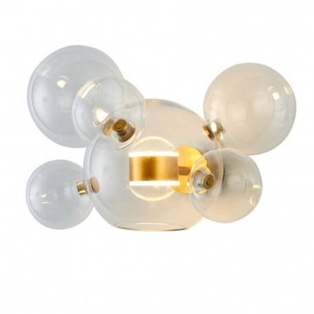 Step into Design Lampa ścienna BUBBLES -5+1W LED złota 3000K (ST-0801W-5+1 gold)