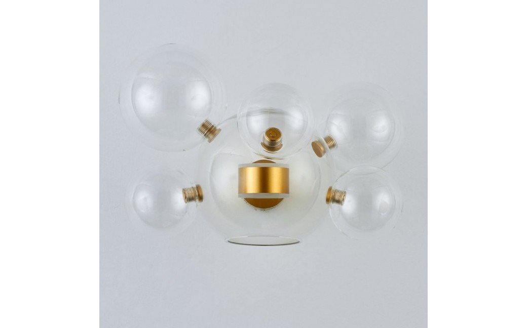 Step into Design Lampa ścienna BUBBLES -5+1W LED złota 3000K (ST-0801W-5+1 gold)