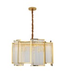 Glamour chandeliers - Step into Design Hanging IMPERIO GOLD 80cm - product 1