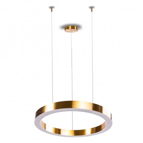 Step into Design Lampa wisząca CIRCLE 60+80+80 LED mosiądz na 1 podsufitce (ST-8848-60+80+80 brass)