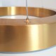 Step into Design Lampa wisząca CIRCLE 60+80+80 LED mosiądz na 1 podsufitce (ST-8848-60+80+80 brass)