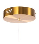 Pendant lamps circles - Step into Design CIRCLE 60+80+80 LED brass pendant lamp on 1 soffit (ST-8848-60+80+80 brass) - product 8