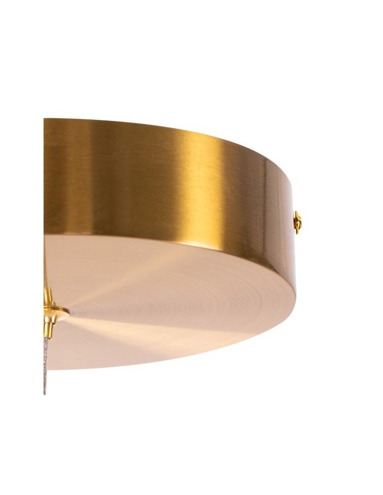 Pendant lamps circles - Step into Design CIRCLE 60+80+80 LED brass pendant lamp on 1 soffit (ST-8848-60+80+80 brass) - product kolory-swiatla.pl 9