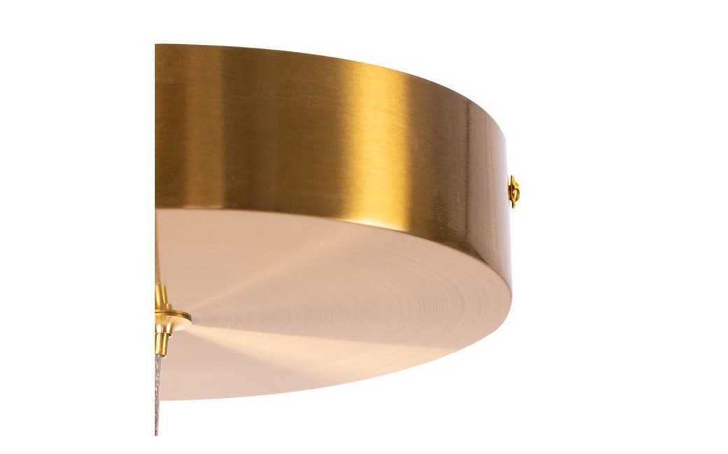 Step into Design Lampa wisząca CIRCLE 60+80+80 LED mosiądz na 1 podsufitce (ST-8848-60+80+80 brass)