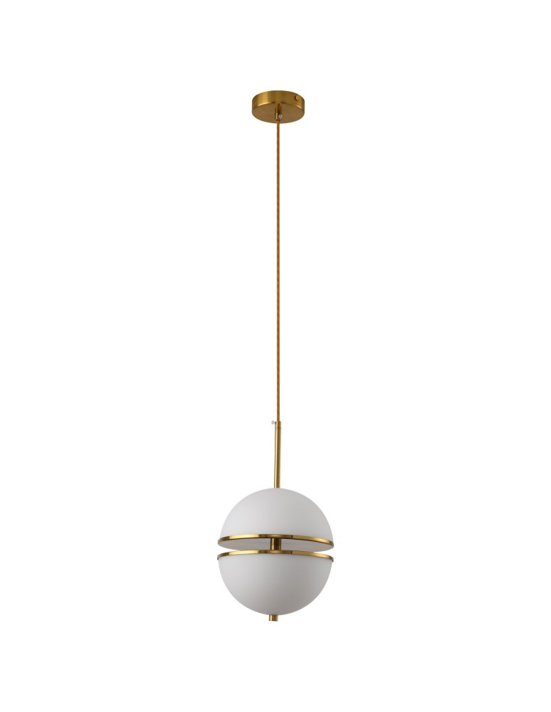 LED pendant lamps - Step into Design Hanging SFERA-1 LED Gold 20cm. - product kolory-swiatla.pl 1