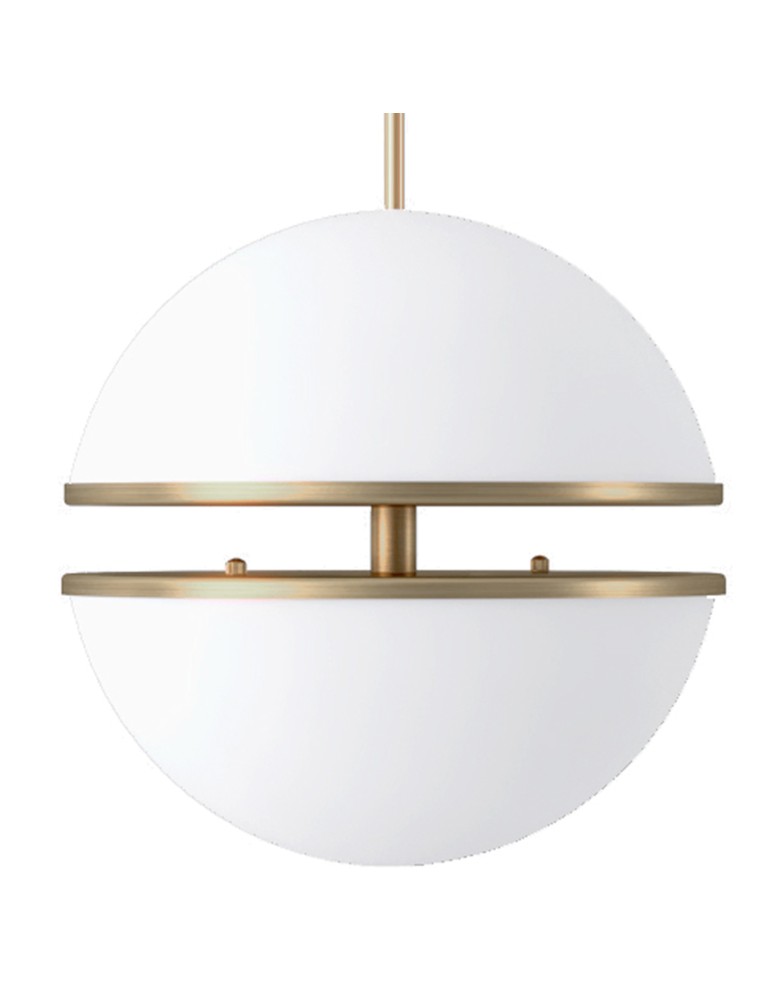 LED pendant lamps - Step into Design Hanging SFERA-1 LED Gold 20cm. - product kolory-swiatla.pl 4