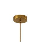 LED pendant lamps - Step into Design Hanging SFERA-1 LED Gold 20cm. - product 5