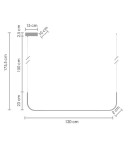 LED pendant lamps - Step into Design Pendant led lamp MINIMA-1 Black 120cm - product 10