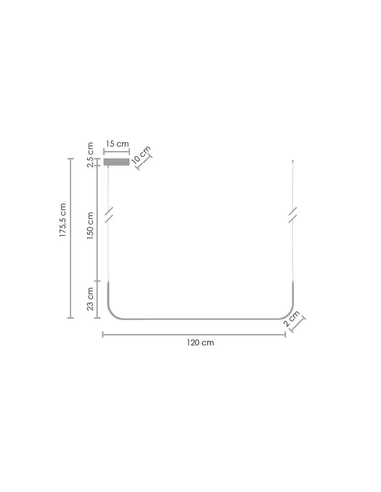 LED pendant lamps - Step into Design Pendant led lamp MINIMA-1 Black 120cm - product kolory-swiatla.pl 10