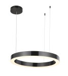 Pendant lamps circles - Step into Design CIRCLE 60 LED pendant lamp black 60cm (ST-8848-60 black) - product 1
