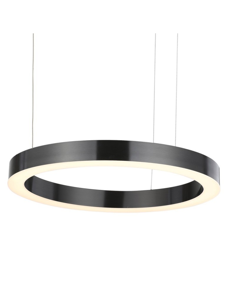 Pendant lamps circles - Step into Design CIRCLE 60 LED pendant lamp black 60cm (ST-8848-60 black) - product kolory-swiatla.pl 3