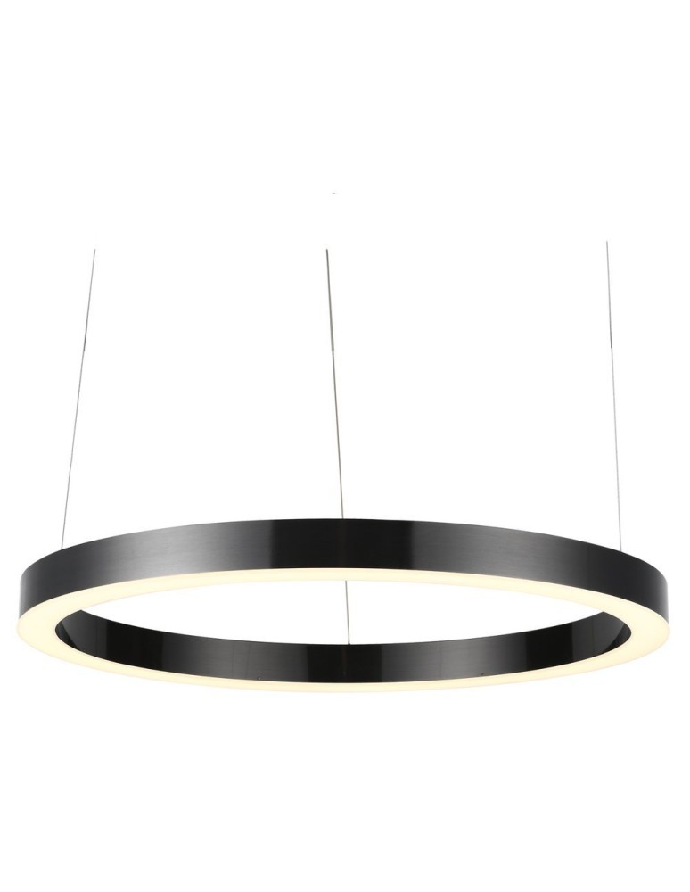 Pendant lamps circles - Step into Design CIRCLE 80 LED pendant lamp black 80cm (ST-8848-80 black) - product kolory-swiatla.pl 3