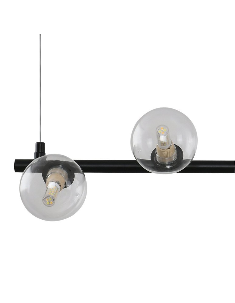 Pendant lamps - Step into Design Hanging SIMPLY Black 90cm - product kolory-swiatla.pl 3