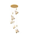 Step into Design LED Pendant Lamp BEE LAMP 5 Gold 45cm.