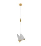 Designer pendant lamps - Step into Design LED Pendant Lamp BEE LAMP 1 LED Gold 21cm. - product 2