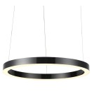 Pendant lamps circles - Step into Design CIRCLE 100 LED pendant lamp black 100cm (ST-8848-100 black) - product 1