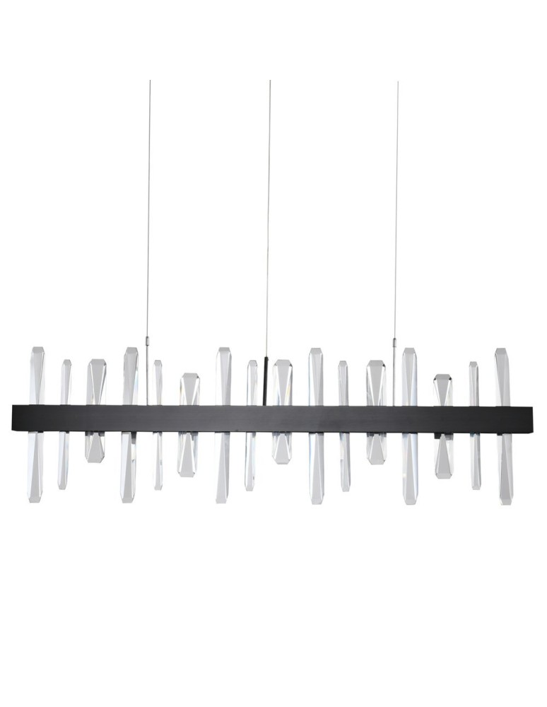 LED pendant lamps - Step Into Design ARCTIC LED 100cm 52W 4200lm 3000K Black MP0099 - product kolory-swiatla.pl 1