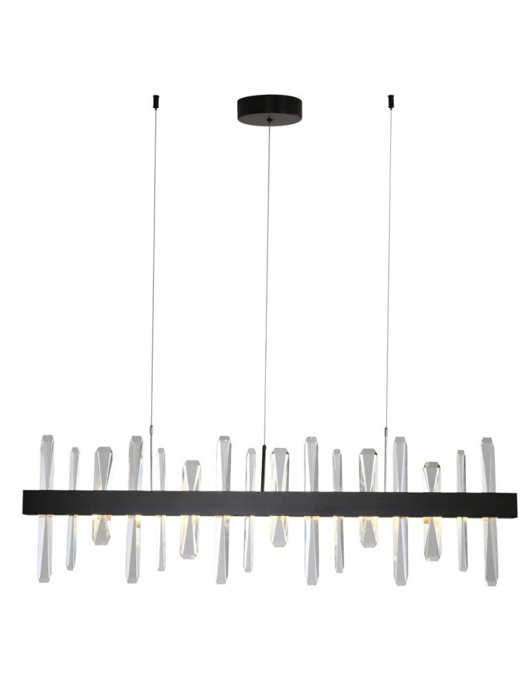 LED pendant lamps - Step Into Design ARCTIC LED 100cm 52W 4200lm 3000K Black MP0099 - product kolory-swiatla.pl 2