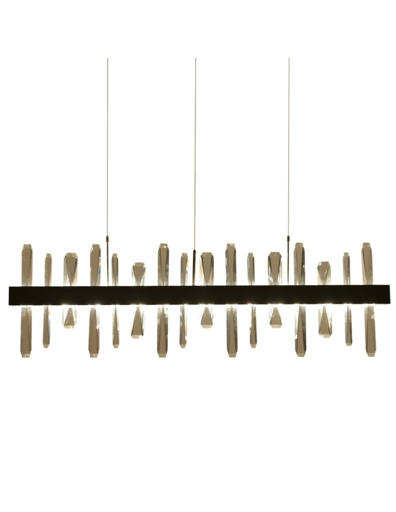 LED pendant lamps - Step Into Design ARCTIC LED 100cm 52W 4200lm 3000K Black MP0099 - product kolory-swiatla.pl 3