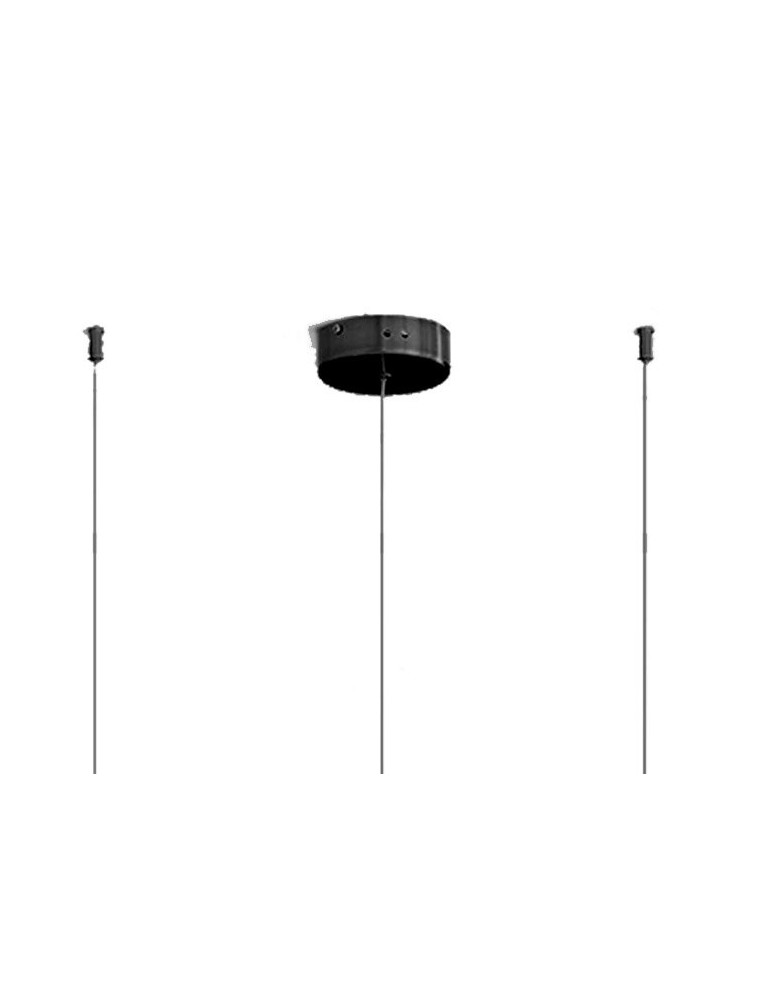 LED pendant lamps - Step Into Design ARCTIC LED 100cm 52W 4200lm 3000K Black MP0099 - product kolory-swiatla.pl 10