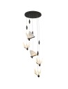 Step into Design Wisząca Lampa LED BEE LAMP 5 Czarny 45cm