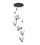 Designer pendant lamps - Step into Design LED Pendant Lamp BEE LAMP 5 Black 45cm. - product 3