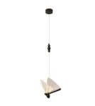 Designer pendant lamps - Step into Design LED Pendant Lamp BEE LAMP 1 Black 21cm. - product 1
