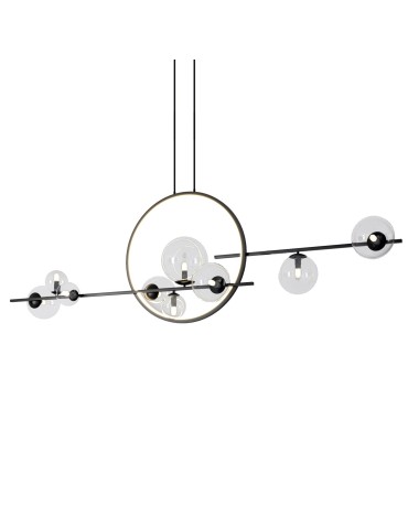 Step into Design Hanging ORION DOUBLE Black 145cm 